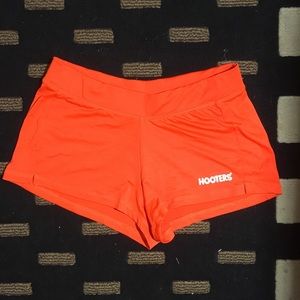 Hooters spandex shorts